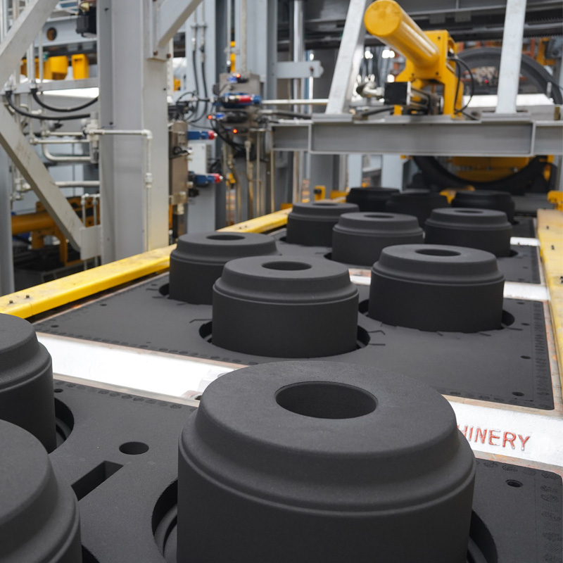 制动鼓造型砂型效果